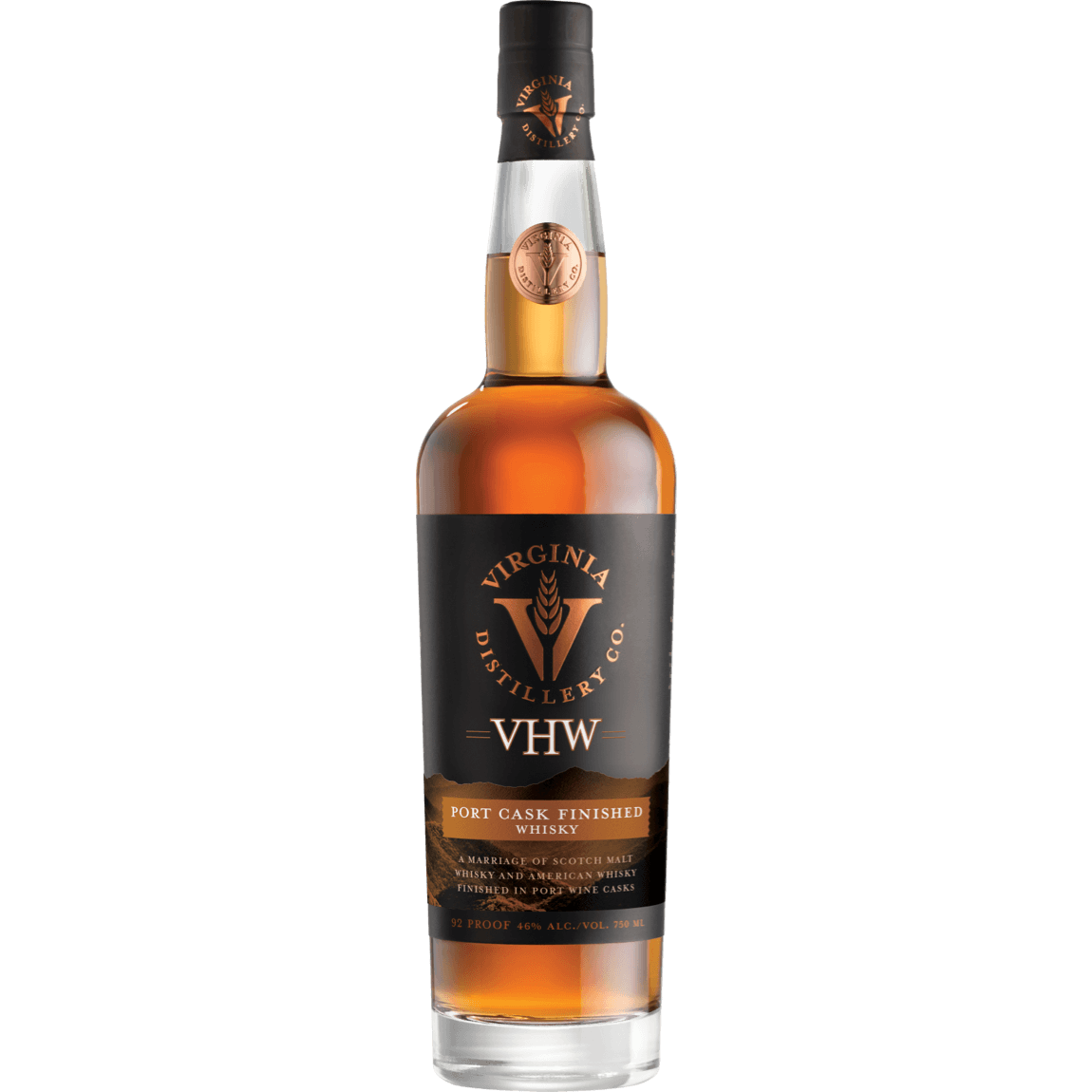 Virginia Distillery Co. - VHW Port Cask Finished Whisky