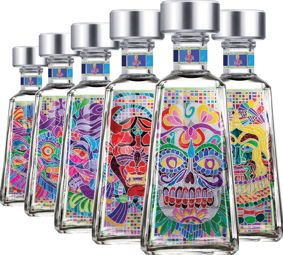 1800 Tequila: 1800 Tequila Essential Artists 12 - 750ml - Random bottle selection with every purchase