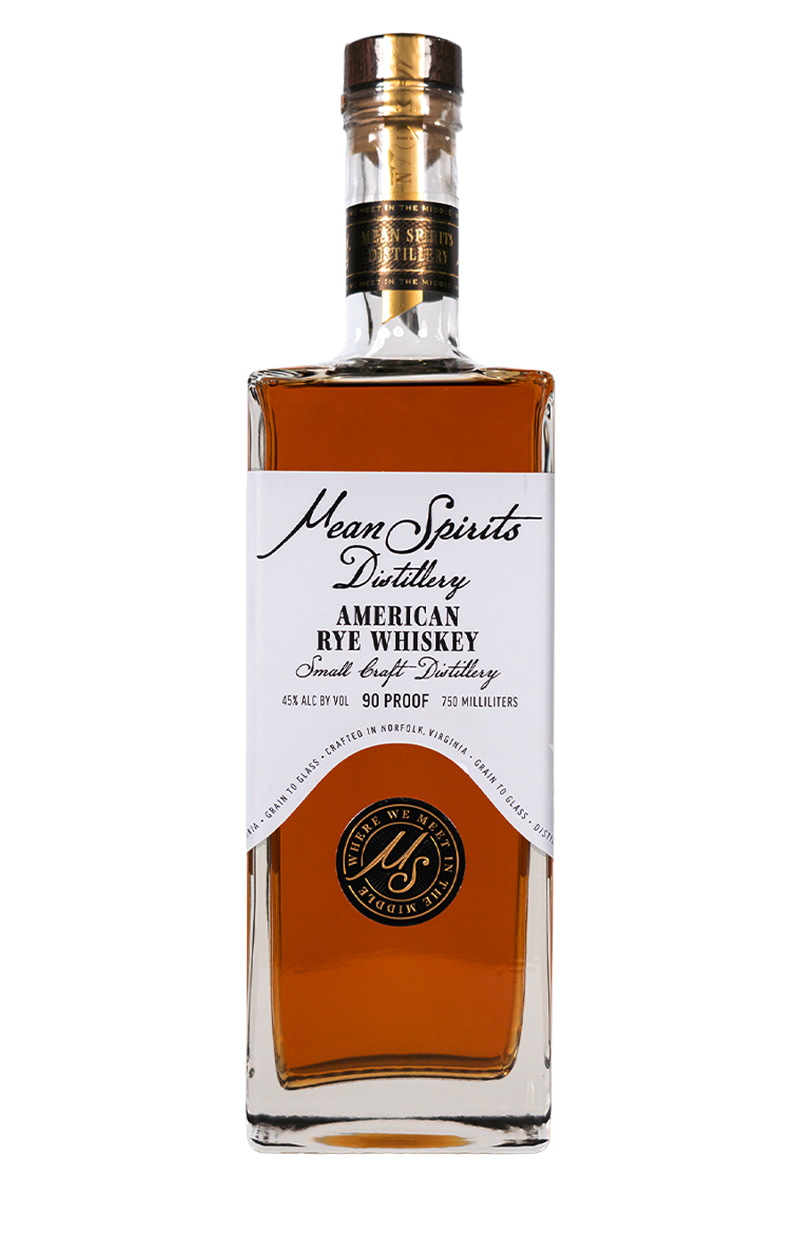 Mean Spirits Distillery - American Rye Whiskey