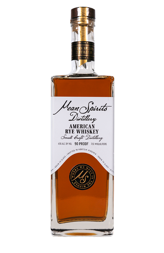 Mean Spirits Distillery - American Rye Whiskey