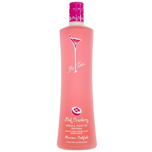 Be Tini Spirits - Pink Cranberry Vodka Martini 750ml