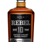Rebel 10 Year Single Barrel Bourbon and Rebel Caramel Honey Stave Finish (Front Row)
