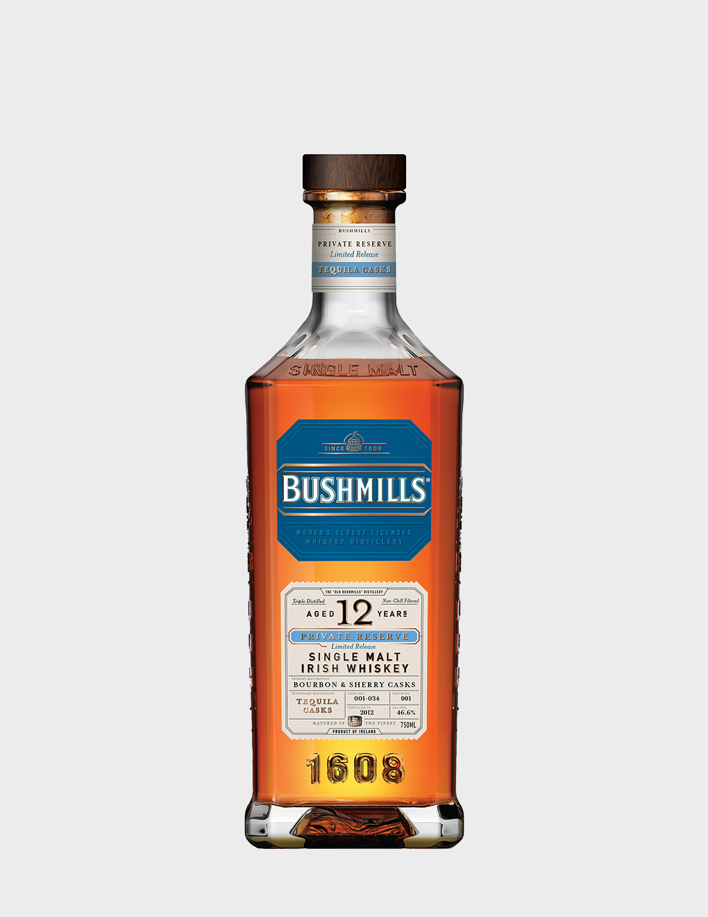 Bushmills - 12 Year Private Reserve Tequila Casks