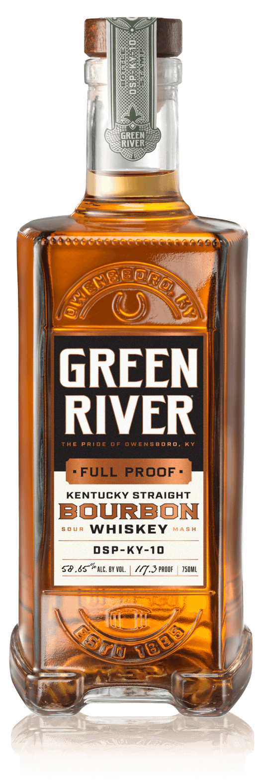 Green River Whiskey - Green River Full Proof KS Bourbon