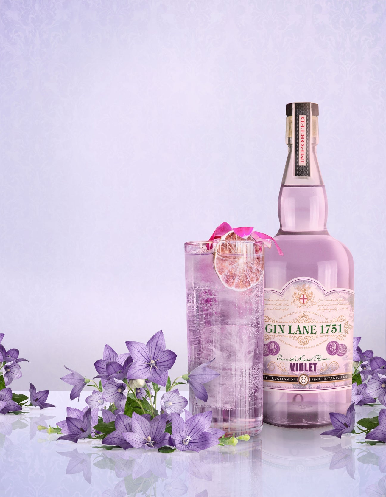 Gin Lane 1751 - Violet
